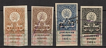 1923 RSFSR Russia Stamp Duty (Imperf, Canceled)