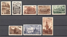 1946 USSR Moscow Scenes (Full Set, MNH/MVLH)