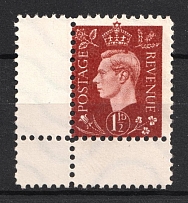 1.5d Germany Forgeries of British Stamps, King George VI (Mi. 5, CV $110)