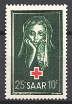 1951 Saar Germany (Full Set, MNH)
