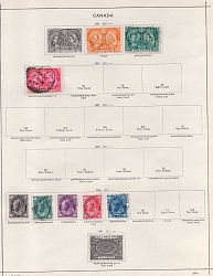 Canada, United States, Stock of Stamps (Canceled)