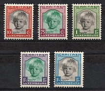 1931 Luxembourg (Mi. 240 - 244, Full Set, CV $140, MNH)