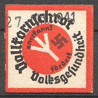 Germany Non Postal Label Swastika (MNH)