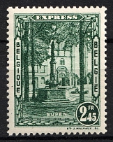 1931 2.45fr Belgium, Special Delivery Stamps (Sc. E5, CV $130, MNH)