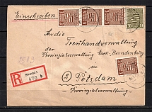 1946 Germany Soviet Russian Occupation Zone Stendal R cover