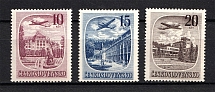 1951 Czechoslovakia Airmail (CV $20, MNH)