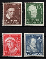1951 German Federal Republic, Germany (Mi. 143 - 146, Full Set, CV $180, MNH)