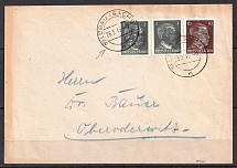 1945 Lobau Local Post, Germany, Cover, Lobau - Oberoderwitz (Signed)