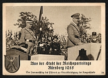 1935 Reich party rally of the NSDAP in Nuremberg, The Leader’s hammer blow at the groundbreaking of the Kongresshalle