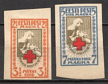 1921-22 Estonia (Imperf, CV $10, Full Set)