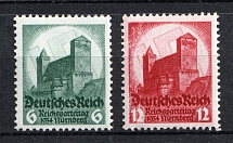 1934 Third Reich, Germany (Full Set, CV $110, MNH)