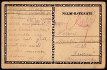 'We're Holding On, if You Want to Help Us, Sign the War Bond!', Word War I Military Propaganda Field Post Feldpost Postcard from Austria to Zsidve (Hungary)