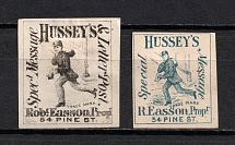 `Hussey's` New York Special Message Post, USA, Local