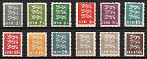1928-29 Estonia (Mi. 74 - 83, 85, 86, CV $140)