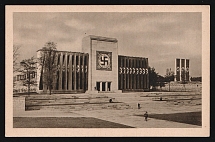 1934 The NSDAP,  Nuremberg Rally, Nazi Germany, Third Reich Propaganda, Postcard, Mint