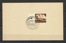 1942 Third Reich cover with special postmark Munich Brown band