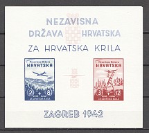 1942 Croatia Block (Imperf, CV 60 EUR)