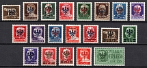 1944 Ljubljana, German Occupation, Germany (Mi. 1 - 20, Full Set, CV $220)