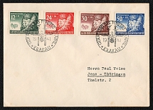 1941 General Government First Anniversary of the Generalgouvernement Special Postmark Hitler’s 52