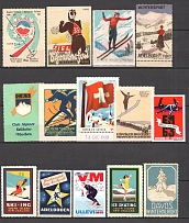 Germany Winter Sport Non-Postal Group (MH/MNH)