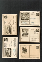 Group of 5 Postcards, 