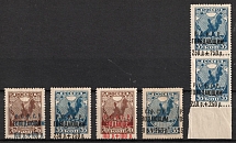 1922 RSFSR, Russia (Shifted Overprints)
