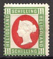 1873 Heligoland Germany 1.5 Sh (CV $90)