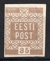 1919 35p Estonia (Brown Grey)