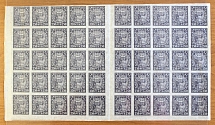 1921 RSFSR Block Sheet 250 Rub (MNH)