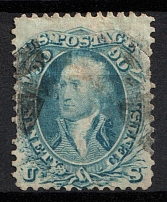 1861 90C United States (Sc. 72, Used, CV$600)