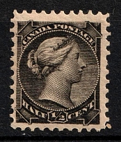 1882-97 0.5c Canada (SG 101, CV $30)
