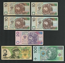 1979-94 National Bank of Poland, Republic of Poland, Banknotes