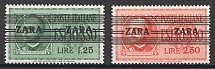 1943 Zadar, German Occupation, Germany (Mi. 37-38, Full Set, Signed, CV $400, MNH)