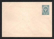 1889-90 7k Postal Stationery Stamped Envelope, Mint, Russian Empire, Russia (Russika 43 G, 115 x 81, 16 Issue, CV $30)