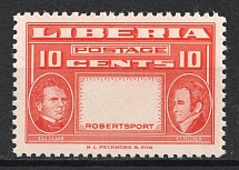 10c Liberia (MISSED Center, Print Error, MNH)