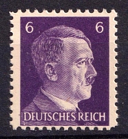 6pf United States US Anti-Germany Propaganda, Forgery of Hitler Issue (Mi. 15, CV $80)