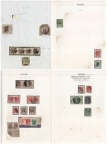 Stock of Mute Cancellation Stamps, Russian Empire, Russia