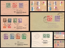 1945-46 Soviet Russian Zone of Occupation, Germany, Stock of Covers