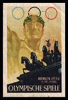 1936 'Olympic Games in Berlin', Third Reich Propaganda, Cinderella, Nazi Germany