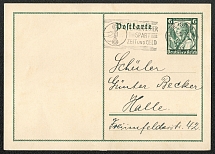 1936 Halle Specail Postmark