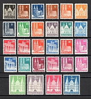 1948-52 Germany British and American Zones (CV $350, Full Set, MNH/MVLH)