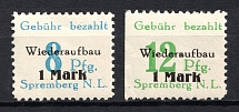 1946 Spremberg, Germany Local Post (Perforated, Full Set, MNH)