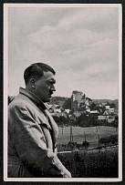 1933 In the German countryside. Hiltpoltstein in the Frankische Schweiz. Cigarette card