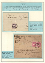 1880 Hungary, Carpahto-Ukraine territory Postal History, Two Covers