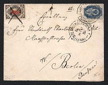 Wenden 1893 (Oct) cover of a letter addressed from inside the district to Berlin