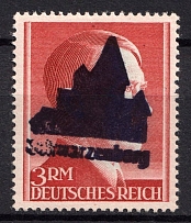 1945 3m Schwarzenberg (Saxony), Soviet Russian Zone of Occupation, Germany Local Post (Mi. 22 II B, Signed, MNH)