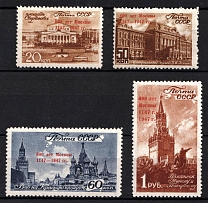 1947 800th Anniversary of the Founding of Moscow, Soviet Union USSR (Full Set, MNH)