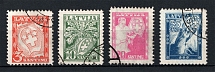 1936 Latvia (Full Set, Canceled, CV $25)