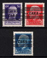 1943 Zadar, German Occupation, Germany (Mi. 32-34, Full Set, CV $210, MNH)