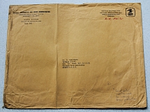 USA Cover Soviet Postal Inspection for Incoming Foreign Publications